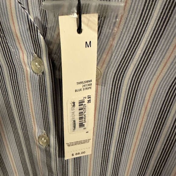 T Tahari Stripes Blouse - Picture 4 of 4